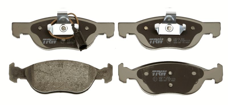 TRW GDB1387 Brake Pad Set, disc brake