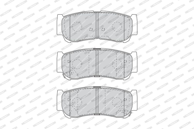 FERODO Plaquettes de frein à disque FDB1910