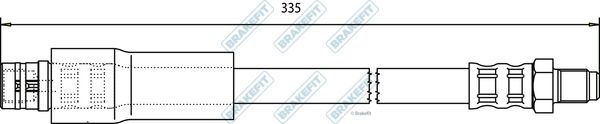 APEC Brake Hose BHO4133