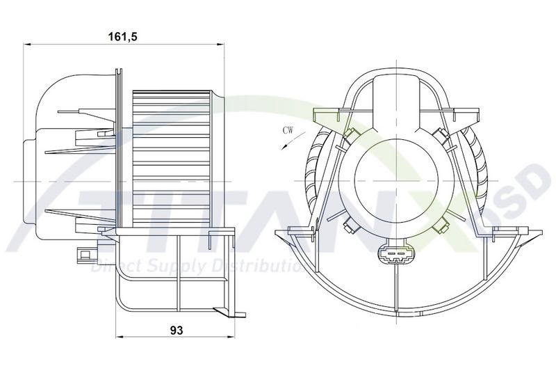 vnitřní ventilátor BL339005