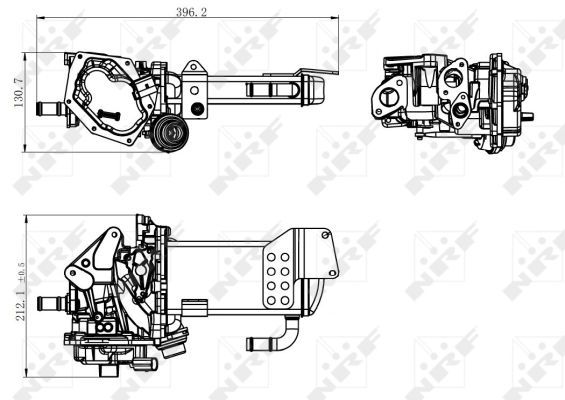 NRF 48202 EGR Valve