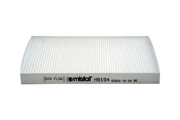 Filtre+d'habitacle MISFAT HB104