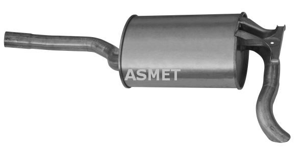 ASMET 01.008 - Rear Silencer
