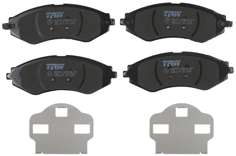 TRW GDB3347 Brake Pad Set, disc brake