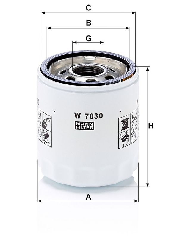 Oliefilter past: ALFA ROMEO GIULIA, STELVIO  BUICK ENCLAVE  CADILLAC ESCALADE, SRX  CHEVROLET AVALANCHE, CAMARO, COLORADO, CORVETTE Z06, SUBURBAN, TAHOE LTZ  CHRYSLER 200, 300C 1.4-7.0 09.04-