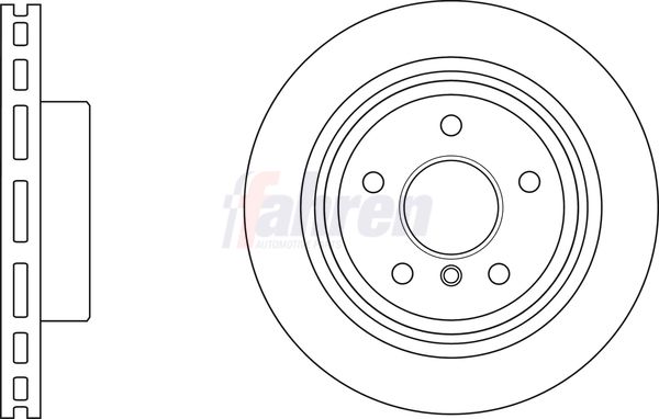 Fahren Brake Disc FBD6783