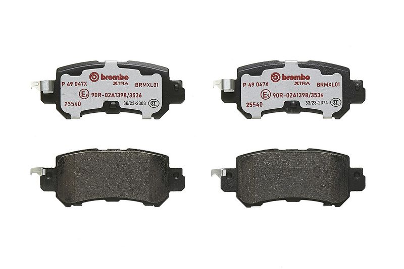 BREMBO P 49 047X Brake Pad Set, disc brake