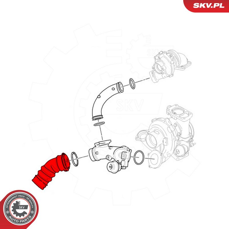 Laadimisõhu voolik, ESEN SKV 43SKV375