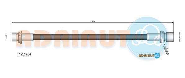 Гальмівний шланг, Adriauto 521284