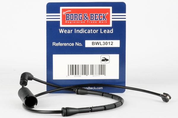 BORG & BECK figyelmezető kontaktus, fékbetétkopás BWL3012