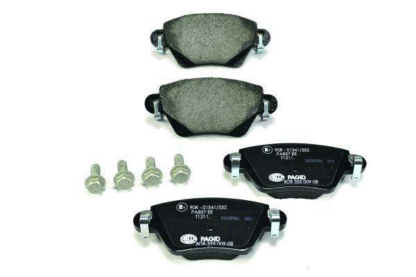 HELLA 8DB 355 009-081 Brake Pad Set, disc brake