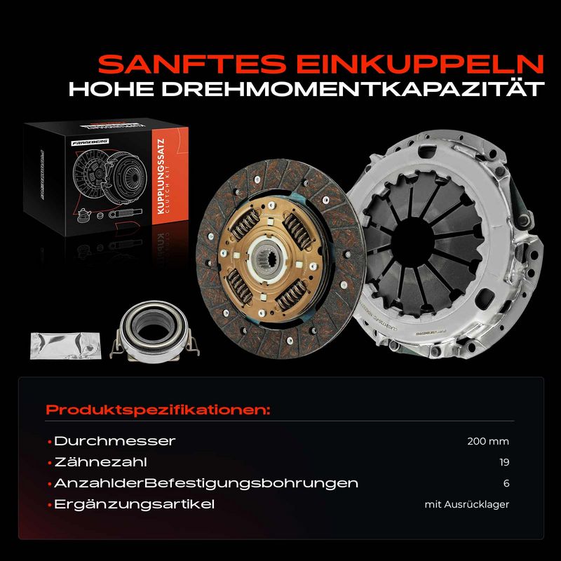 Frankberg 5481FB0028864 Clutch Kit