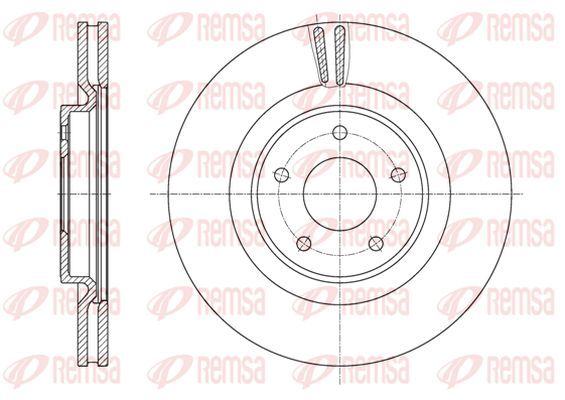 спирачен диск KAWE