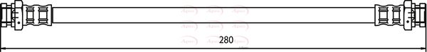APEC Brake Hose HOS3658