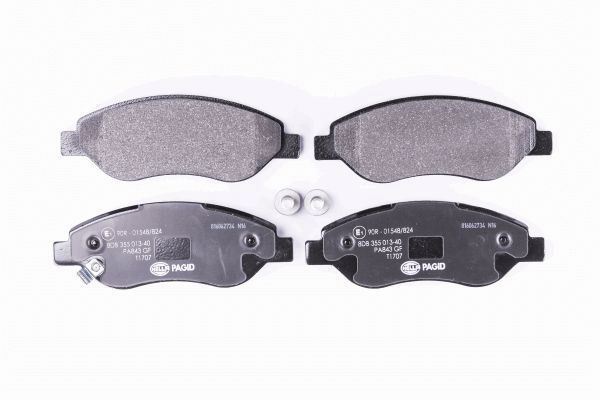 HELLA PAGID 8DB 355 013-401 Brake Pad Set, disc brake