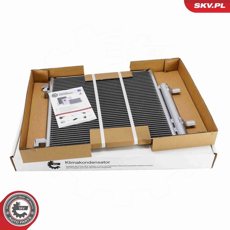 ESEN SKV 86SKV143 Condenser, air conditioning