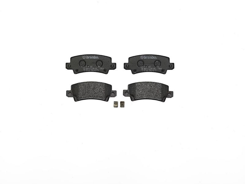 комплект спирачно феродо, дискови спирачки BREMBO