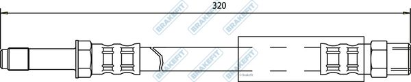 APEC Brake Hose BHO4079