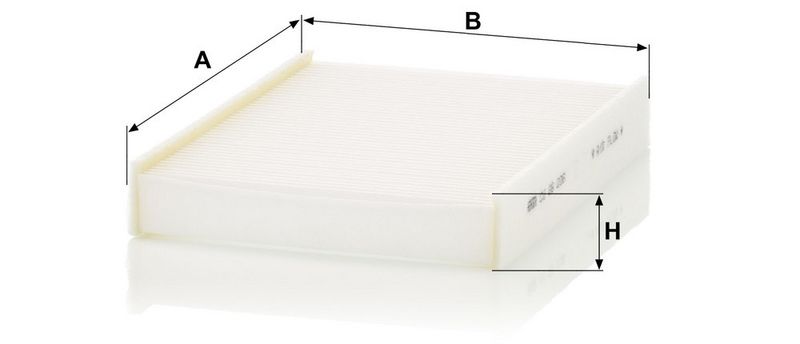 Filter, salongiõhk, MANN-FILTER CU 26 006