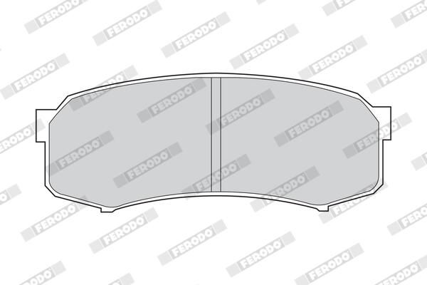 FERODO Plaquettes de frein à disque FDB1021