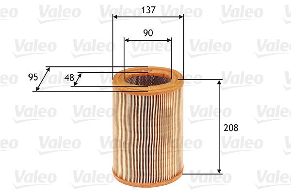 VALEO 585608 - Oro filtras