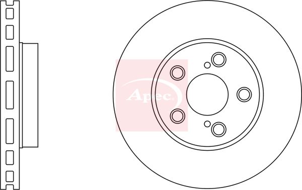 APEC Brake Disc DSK2334