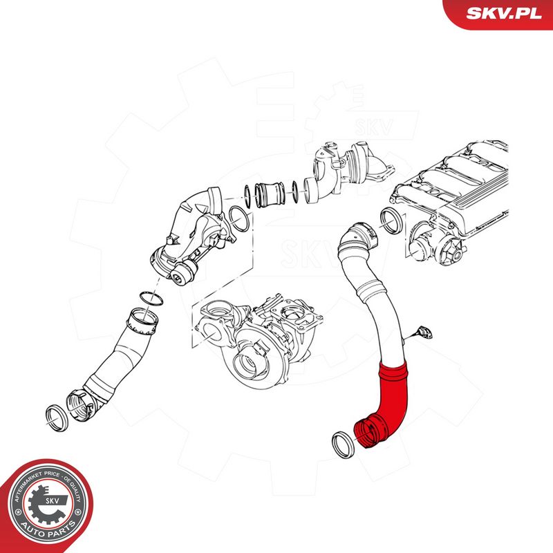 Laadimisõhu voolik, ESEN SKV 43SKV415