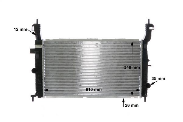 MAHLE CR 1499 000S Radiator, engine cooling