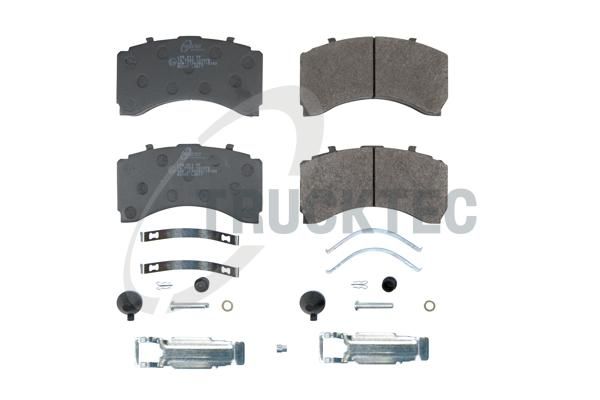 TRUCKTEC AUTOMOTIVE 01.35.951 - Brake Pad Set, disc brake