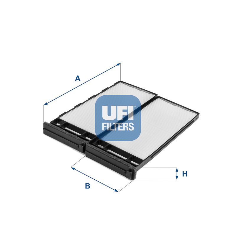 Фільтр, повітря у салоні, Ufi 53.258.00