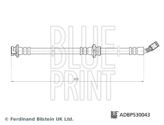 BLUE PRINT fékcső ADBP530043