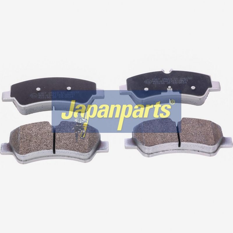 JAPANPARTS Stabdžių trinkelių rinkinys, diskinis stabdys