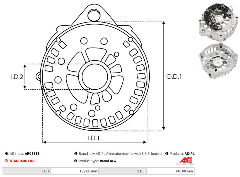 Seadistaja, generaator, AS-PL ARC3113