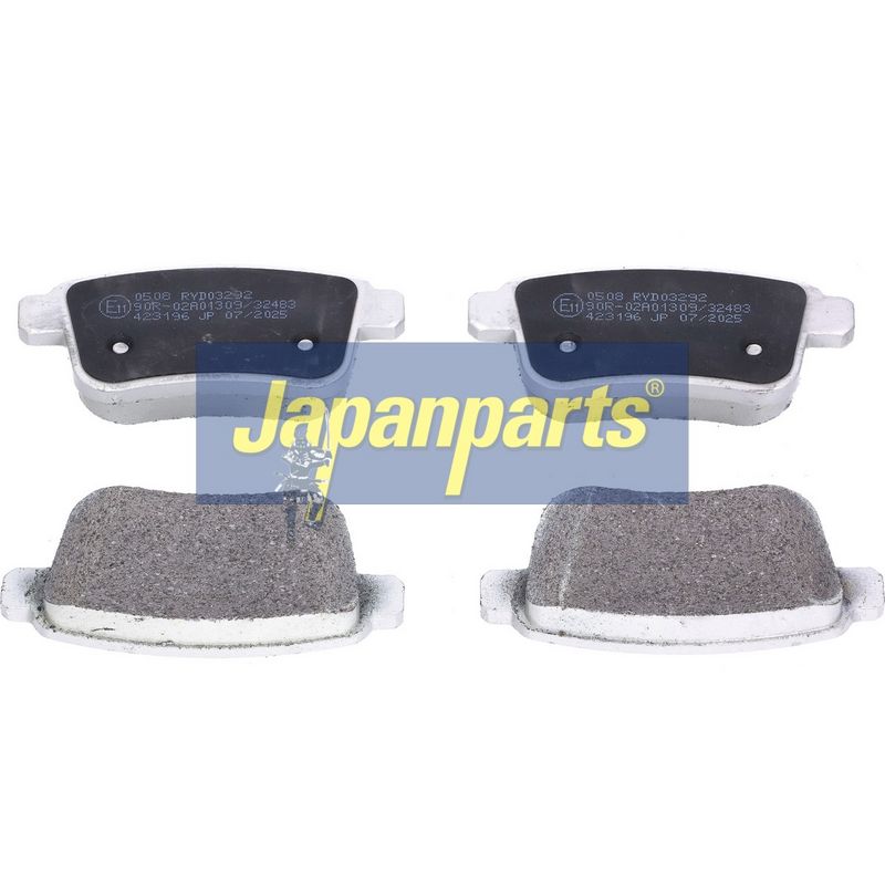 set placute frana,frana disc JAPANPARTS PP-0508AF