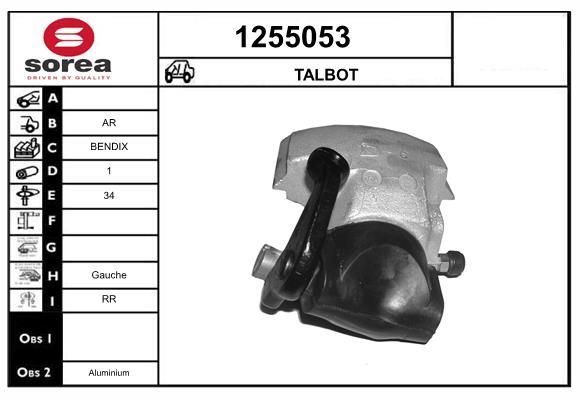 SNRA 1255053 - Brake Caliper