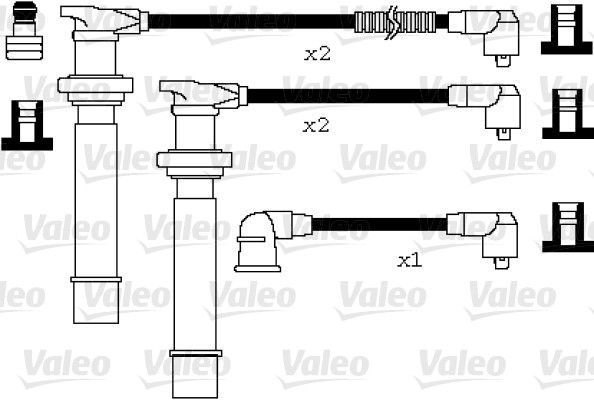 VALEO Bougiekabelset 346077