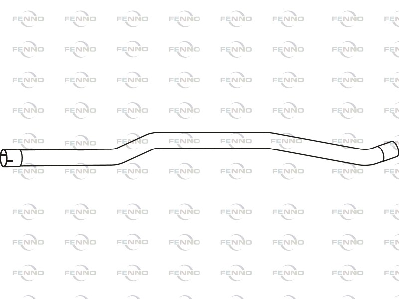 FENNO P23103 - Exhaust Pipe