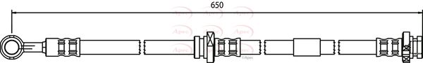 APEC Brake Hose HOS3714