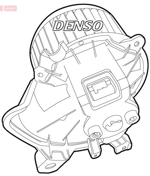 Denso Interior Blower DEA01010