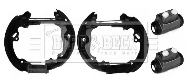BORG & BECK fékpofakészlet BBS1045K
