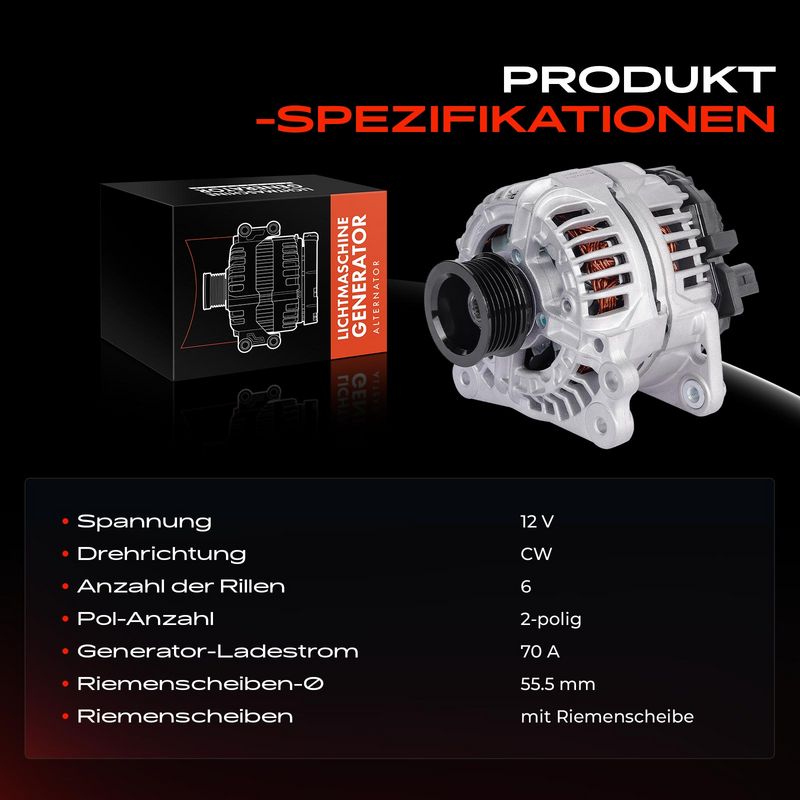 Frankberg 5481FB0032154 Alternator