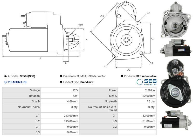 AS-PL S0506(SEG) Starter