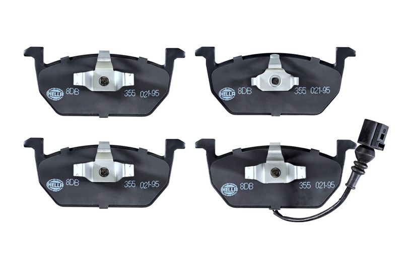 Set placute frana,frana disc 8DB 355 021-951 HELLA