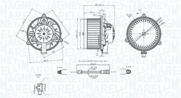 Компресор салону, Magneti Marelli 069412742010