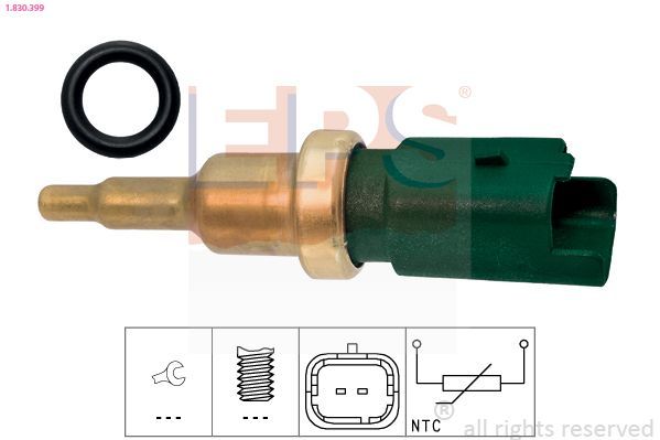 Sensor, temperatura del refrigerante