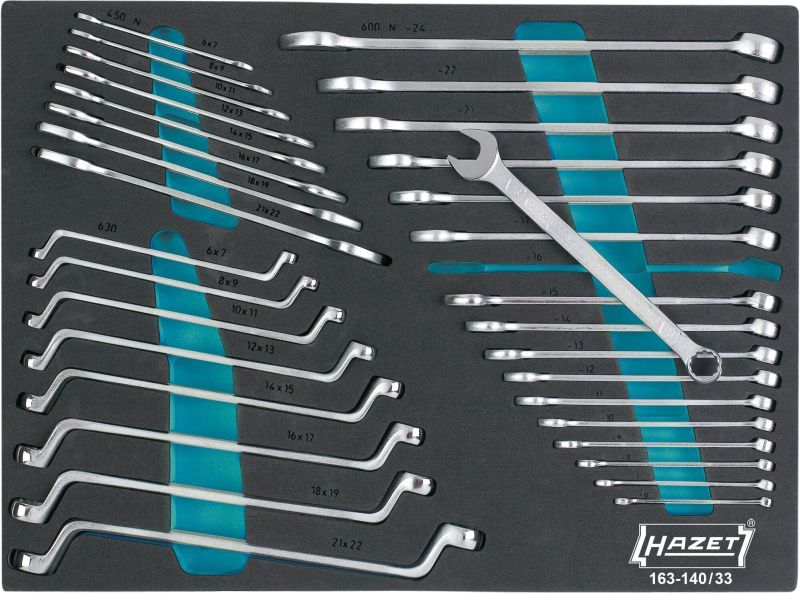 Set chei surub aerisire inelara/fixa HAZET 163-140/33