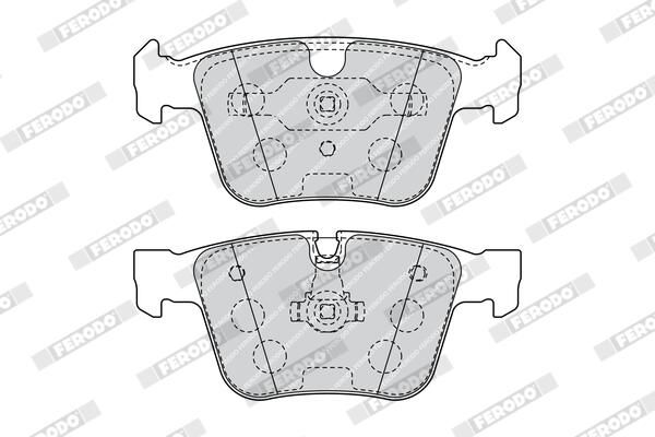 FERODO FDB4413 Brake Pad Set, disc brake