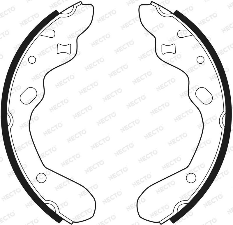 Juego de zapatas de frenos