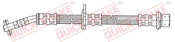 QUICK BRAKE fékcső 58.934