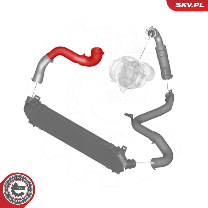 Laadimisõhu voolik, ESEN SKV 43SKV157